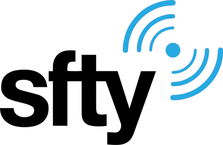 sfty white logo